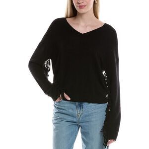 Maison Heritage Womens  Julia Cashmere Sweater, Black